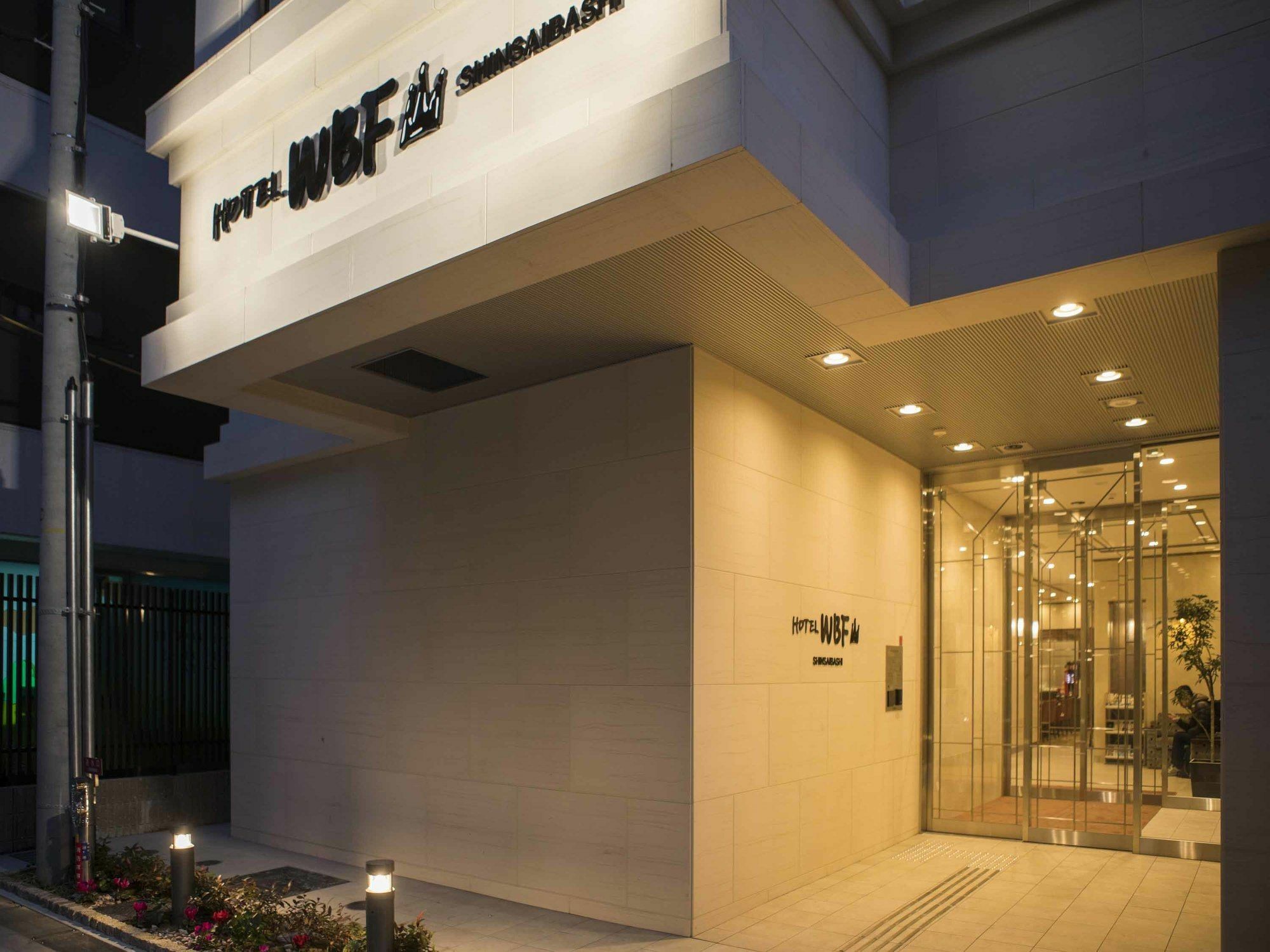 Hotel Wbf Shinsaibashi Osaka Exterior foto