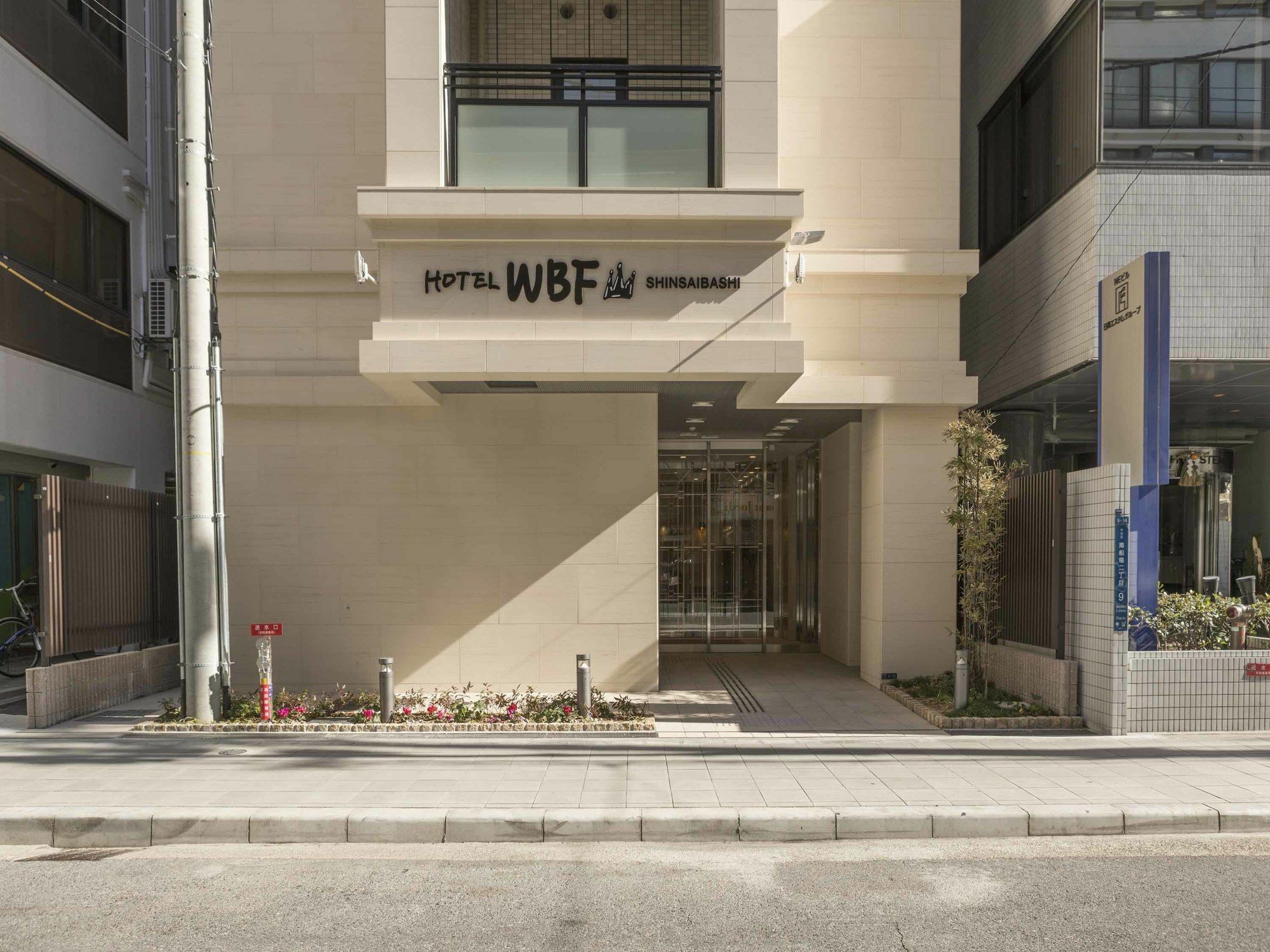 Hotel Wbf Shinsaibashi Osaka Exterior foto